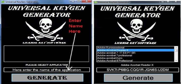 activation code generator any software